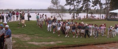 What's he got - Tin Cup