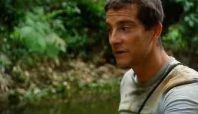 WHAT'S HAPPENED HERE IS THAT
YOU'VE GOT THIS JUNGLE POOL - Man vs. Wild