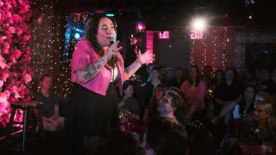 -What's happening?
-[audience laughing] - Liza Treyger: Night Owl