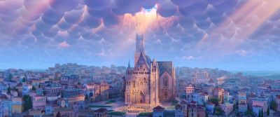- What's happening?
- Look at the clouds! - The Magician's Elephant