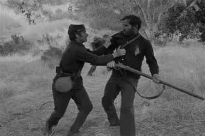 What's happening over there?
What's the matter? - The Red Badge of Courage