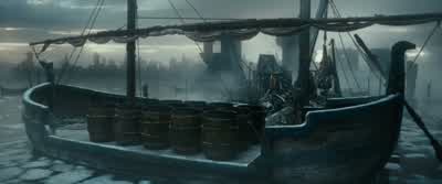 What's he doing? - The Hobbit: The Desolation of Smaug