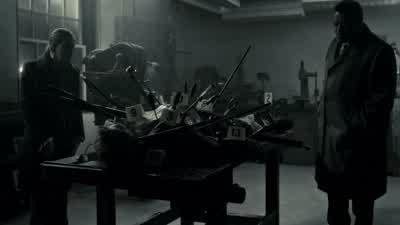 What's he doing with the organs? - Hannibal