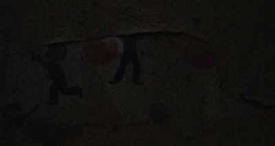 What's inside, man or spider? - Possum