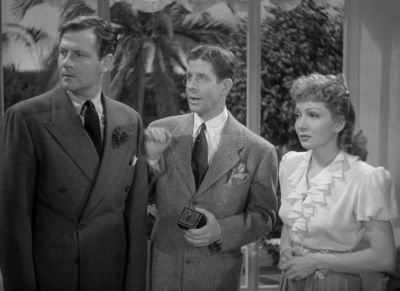 What's knittin' kittens Gerry's going back to her husband - The Palm Beach Story
