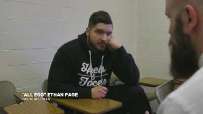 What's it like dealing with
bookers and dealing with someone - The Wrestlers