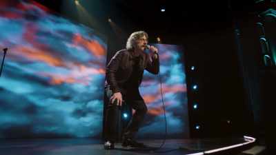 - "What's my name?"
- (AUDIENCE LAUGHING) - Marc Maron: From Bleak to Dark