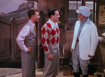 No kidding What's your nameDon lockwood but the fellas call me DonaldWise guy huh Okay I'll try youGet this guy into Bert's suitAnd remember lockwood you might be trading that fiddle in for a harp - Singin' in the Rain