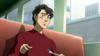 What's that on your face - Superman/Shazam!: The Return of Black Adam