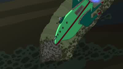What's our depth, Captain? - Futurama