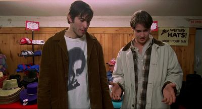 What's palm reading have to do with being topless - Mallrats