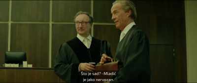 - What's his problem now?
- The young man's very jumpy. - The Collini Case