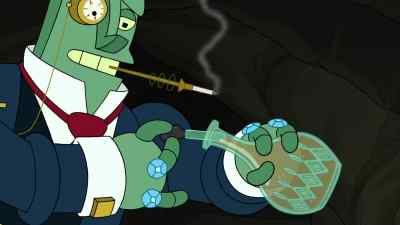 What's her problem Somebody die or something - Futurama: The Beast with a Billion Backs