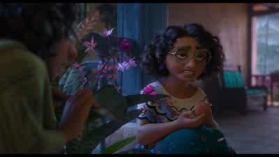What's her problem with me anywayShe's the one with roses coming out of herMirabel - Encanto