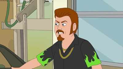 What's your problem?
You play with a pro superstar - Trailer Park Boys: The Animated Series