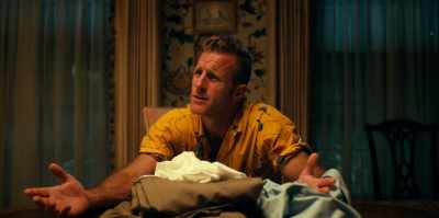 What's ridiculous is
that you probably killed
someone this morning, - One Day as a Lion