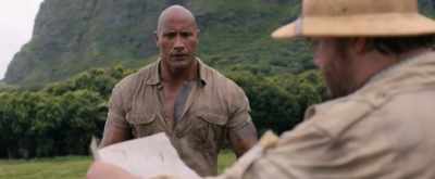 - What's it say?
- Okay, well, - Jumanji: Welcome to the Jungle