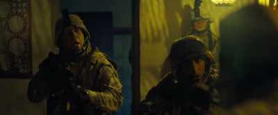 - What's he saying?
- [speaks Arabic] - Semper Fi