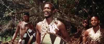What's he saying?
Where's that interpreter? - The Naked Prey