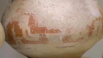 WHAT'S SURPRISING IS THAT TWO
DIFFERENT STYLES OF POTTERY - Lost Cities of the Amazon