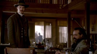 What's he talking about? - Deadwood