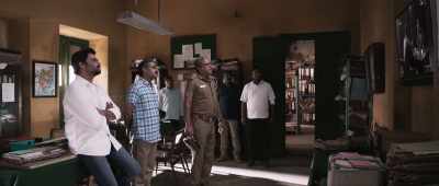 What's he talking about shooting him down?
It's already a recorded conversation - Vikram Vedha