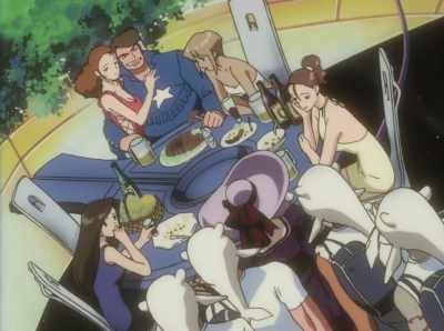- What's that?
- That woman... who is she? - Cowboy Bebop