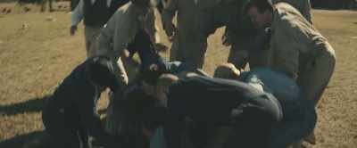 -What's that?
-"Tie-on." - 12 Mighty Orphans