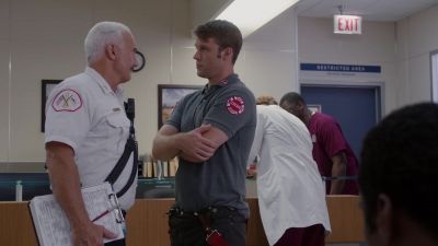 - What's the latest?
- Jimmy's gonna pull through, - Chicago Fire