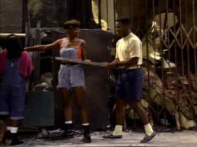 - What's the matter?
- It's just a splinter. - The Fresh Prince of Bel-Air