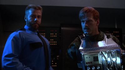 What's the matter steroids make you deaf - The Running Man