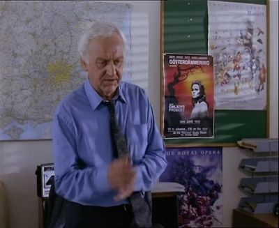 What's the matter?
The canary fallen off her perch? - Inspector Morse