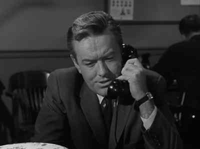 -What's the matter, wasn't she there?
-No, - Alfred Hitchcock Presents