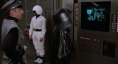 WHAT'S THE MATTER WITH THIS THINGWHAT'S THAT CHURNING AND BUBBLINGYOU CALL THAT A RADAR SCREENNO SIR WE CALL IT MR COFFEECARE FOR SOMEYES I ALWAYS HAVE COFFEE WHEN I WATCH RADAR YOU KNOW THATOF COURSE I DO SIR EVERYBODY KNOWS THATOF COURSE WE DO SIR - Spaceballs