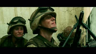 What's the matter with youHe's deaf It's my fault - Black Hawk Down