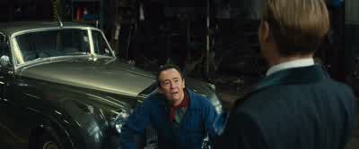 What's the matter with you ehYou one book short of a library you maggot Eh - Mortdecai