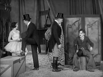 "What's the matter?
You hardly got a laugh!" - The Circus