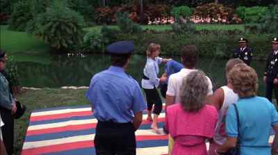 -What's the matter. You think I will hurt you?
-Yeah. - Police Academy 5: Assignment: Miami Beach