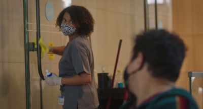 - What's the problem now?
The cleaning staff - Tell It Like a Woman