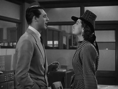 What's the use of fighting - His Girl Friday