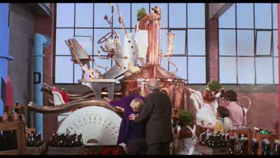 What's that they're filling it up withGinger ale ginger pop ginger beer beer bubblesbubble cola double cola double bubble burp a colaall that carbonated stuff that tickles your noseFew people realize the power in one of those thingsI'm sorry I asked - Willy Wonka &amp; the Chocolate Factory