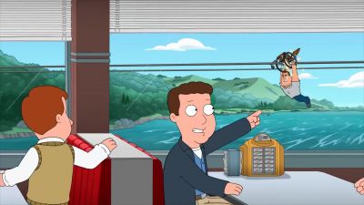 What's that thing he's on? - Family Guy