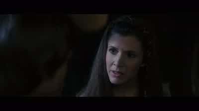 Luke tell me what's troubling youVader is hereNow On this moonHow do you knowI felt his presenceHe's come for meHe can feel when I'm nearThat's why I have to goAs long as I stay I'm endangering the group and our mission hereI have to face himHe's my - Star Wars: Episode VI   Return of the Jedi
