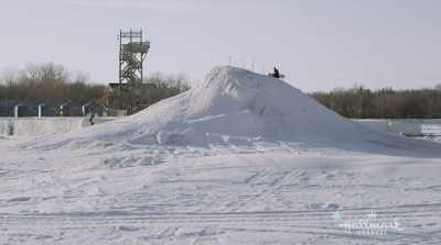 What's Uncle Nate
doing on the snow pile? - Amazing Winter Romance