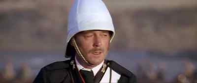 What's up strange name the newspaper chap's called? - Zulu Dawn