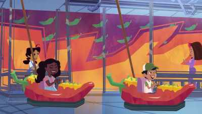 What's up?
Why didn't you tell me you were coming? - The Proud Family: Louder and Prouder