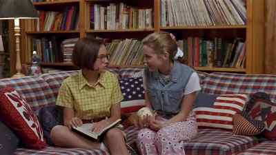 -What's up with you and Kristy?
-Nothing. - The Baby Sitters Club