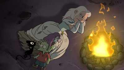 What's this weird feeling
I don't want to drink away? - Disenchantment