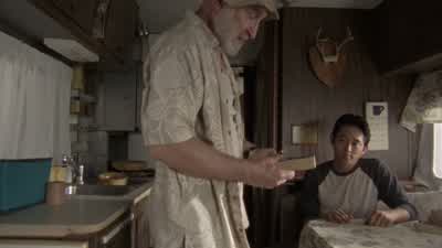 What's with the Annie Oakley routine? - The Walking Dead