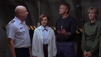 What's with the chains? - Stargate SG-1